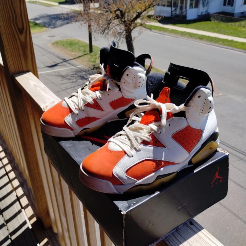 Jordan 6 Gatorade size ten men